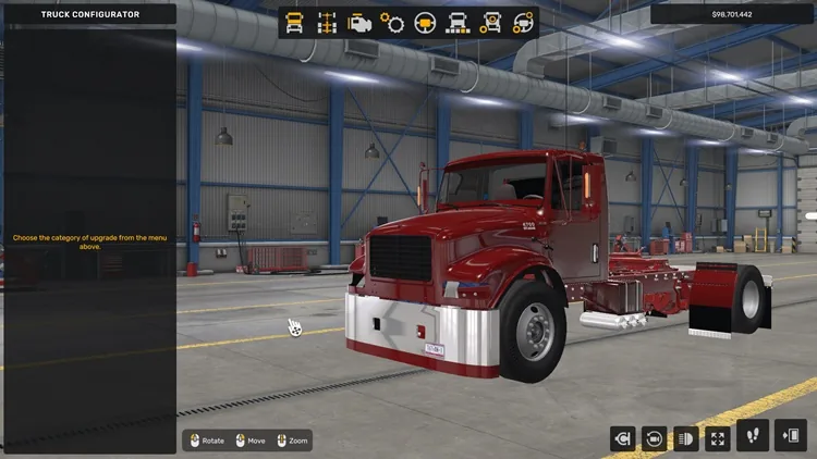 ATS 1.56 – International 4700 + Interior V1.7 ATS 1.56 – International 4700 + Interior V1.7