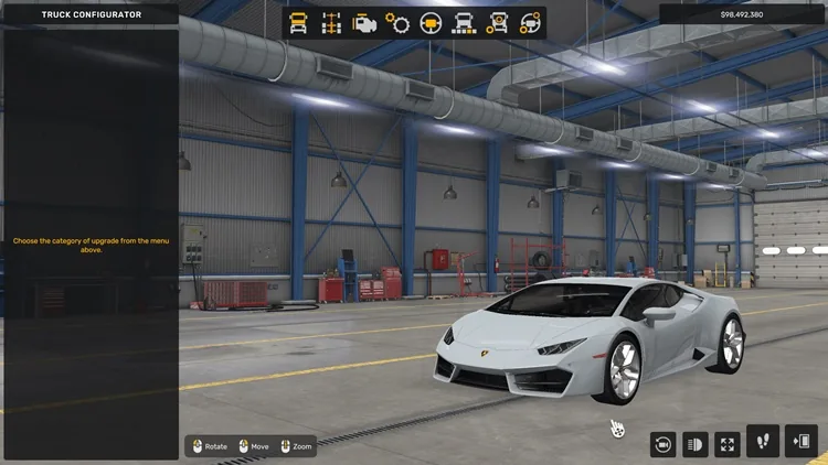 ATS 1.56 – Lamborghini Huracan LP 580-2 2017 V2.5 ATS 1.56 – Lamborghini Huracan LP 580-2 2017 V2.5