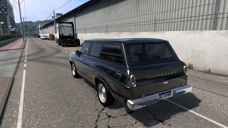 ETS2 1.56 – 1973 Chevrolet Veraneio + Trailer ETS2 1.56 – 1973 Chevrolet Veraneio + Trailer