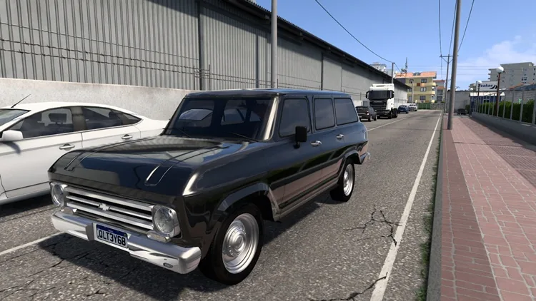 ETS2 1.56 – 1973 Chevrolet Veraneio + Trailer ETS2 1.56 – 1973 Chevrolet Veraneio + Trailer