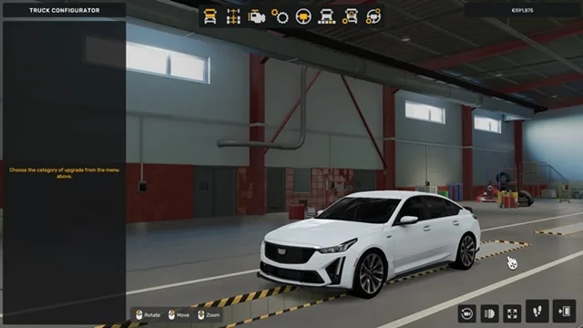 ETS2 1.60 Cadillac CT5-V Black Wing 2022 V2.2