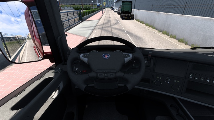 ETS2 1.56 – Animated Steering Wheel