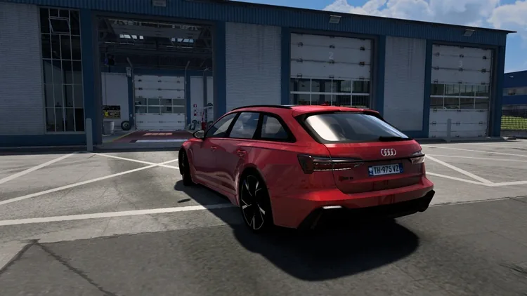 ETS2 1.56- Audi RS6 Avant C8 2020 V1.9 ETS2 1.56- Audi RS6 Avant C8 2020 V1.9