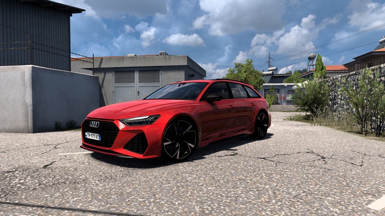 ETS2 1.56- Audi RS6 Avant C8 2020 V1.9