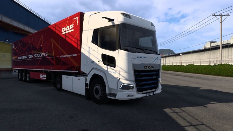 ETS2 1.56 – DAF XF Electric V1.0