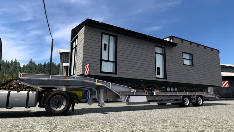 ETS2 1.56 – European Caravan Transport Trailer