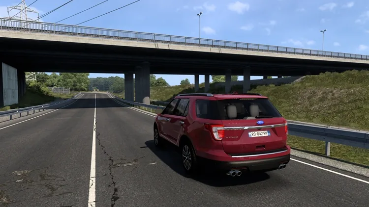 ETS2 1.56- Ford Explorer Platinum 2019 V1.9 ETS2 1.56- Ford Explorer Platinum 2019 V1.9