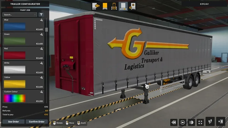 ETS2 1.56- Galliker Skin Pack V1.0
