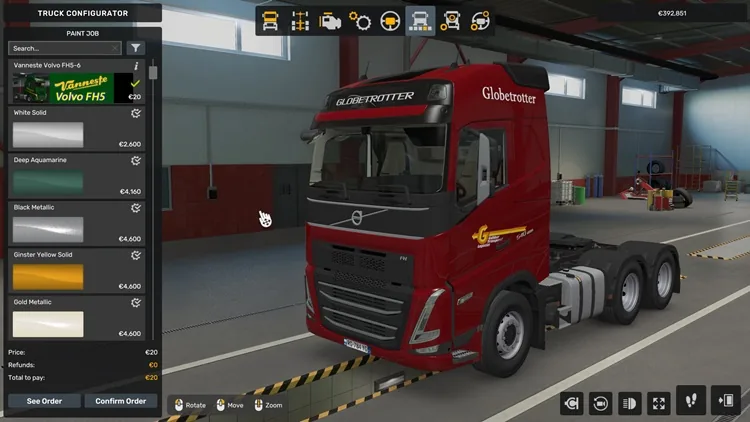 ETS2 1.56- Galliker Skin Pack V1.0