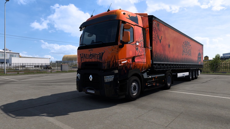 ETS2 1.56 – Happy Halloween Paintjob V1.2