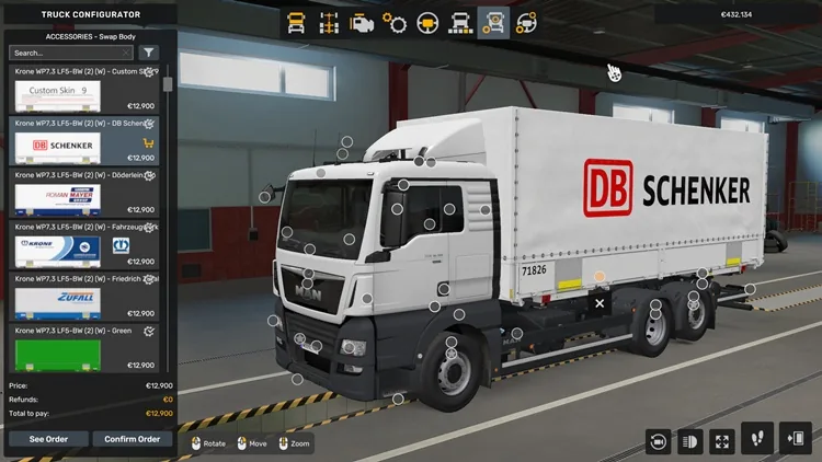 ETS2 1.56- Krone Swap Body Pack V1.4.6.4 ETS2 1.56- Krone Swap Body Pack V1.4.6.4