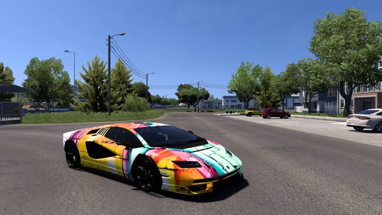 ETS2 1.56 – Lamborghini Countach LPI 800-4 2022 V1.9 ETS2 1.56 – Lamborghini Countach LPI 800-4 2022 V1.9
