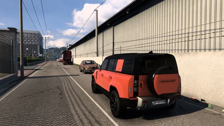 ETS2 1.56 – Land Rover Defender 110 2023 L663 V1.7