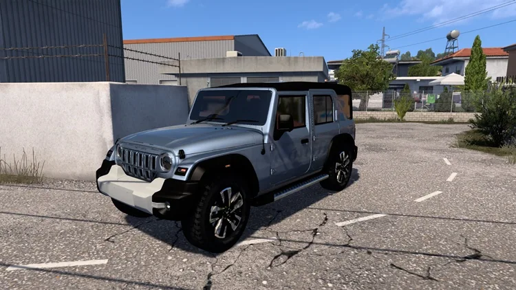 ETS2 1.56 – Mahindra Thar Roxx Indian Car V1.0