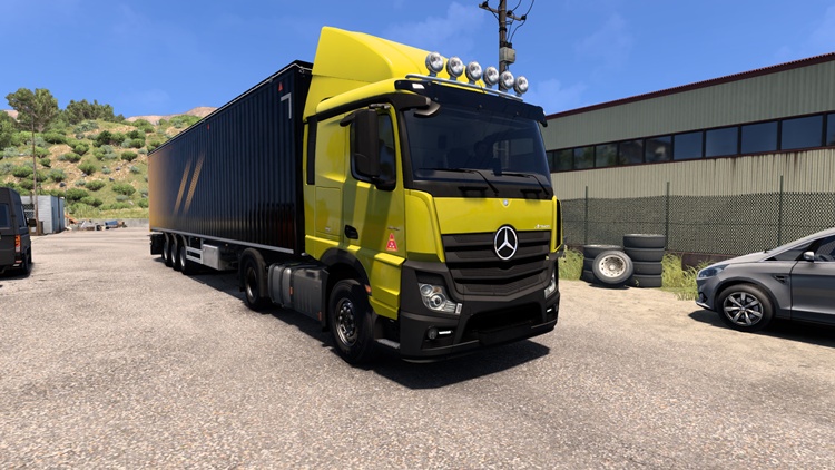 ETS2 1.56 – Mercedes Benz Actros Euro 6 Truck