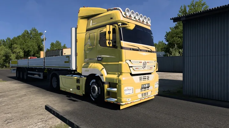 ETS2 1.56 – Mercedes-Benz Axor Truck ETS2 1.56 – Mercedes-Benz Axor Truck