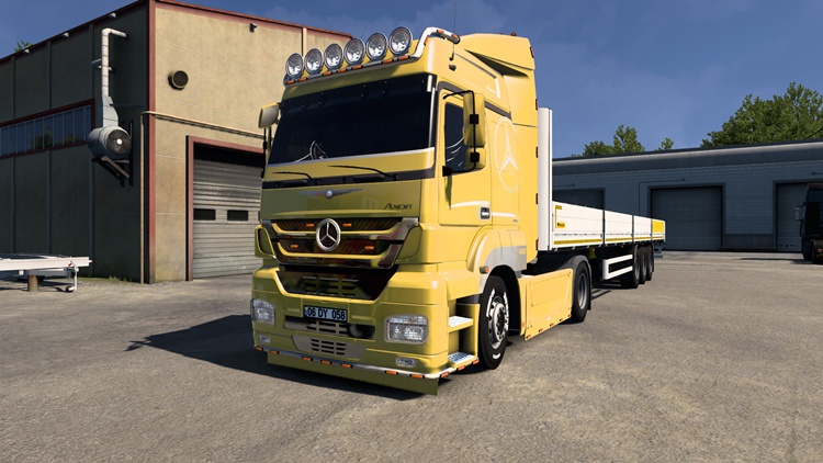 ETS2 1.56 – Mercedes-Benz Axor Truck