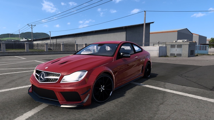 ETS2 1.56 – Mercedes-Benz C63 AMG Couple