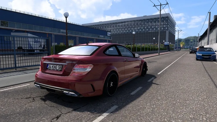 ETS2 1.56 – Mercedes-Benz C63 AMG Couple ETS2 1.56 – Mercedes-Benz C63 AMG Couple