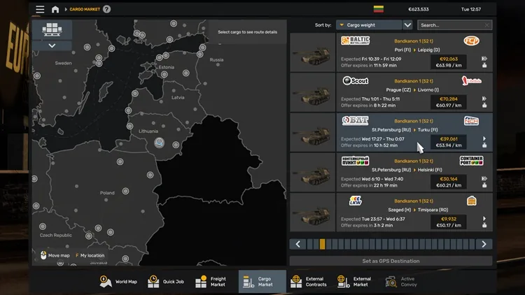 ETS2 1.56 – Military Addon Pack for Doll Panther Overweight Trailer V1.5 ETS2 1.56 – Military Addon Pack for Doll Panther Overweight Trailer V1.5