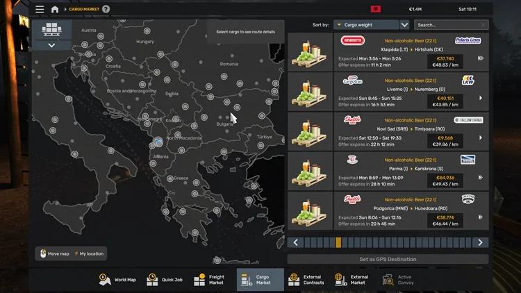 ETS2 1.56 – New Cargo Types ETS2 1.56 – New Cargo Types