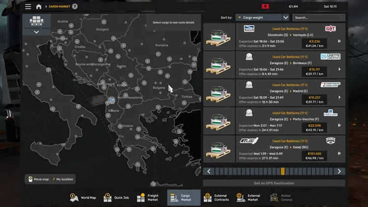 ETS2 1.56 – New Cargo Types ETS2 1.56 – New Cargo Types
