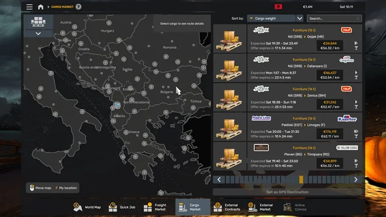 ETS2 1.56 – New Cargo Types ETS2 1.56 – New Cargo Types