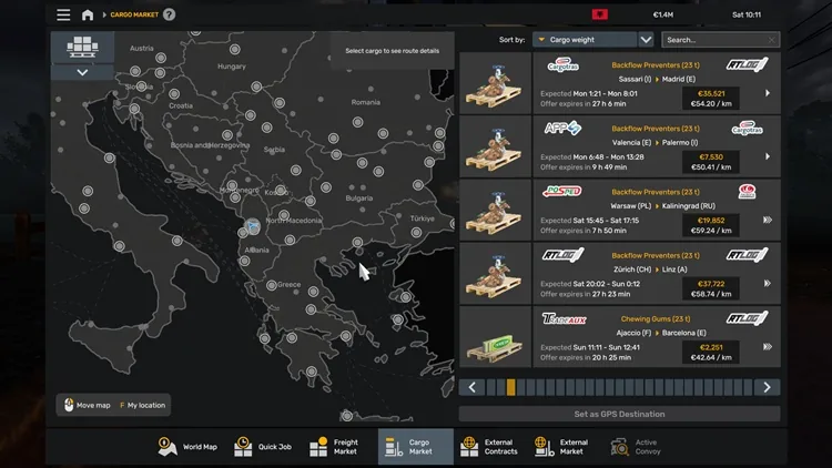 ETS2 1.56 – New Cargo Types ETS2 1.56 – New Cargo Types