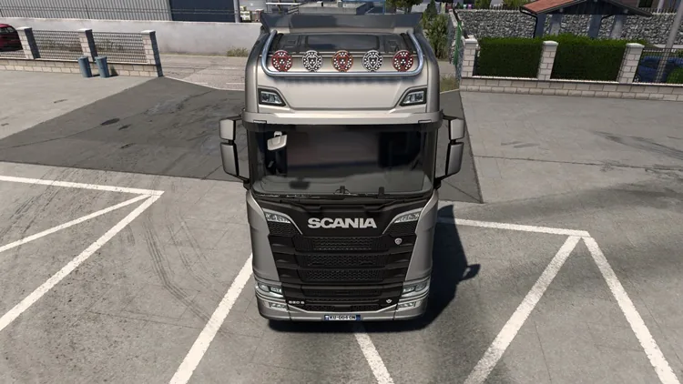 ETS2 1.56 – Scania 2016 Strands LED Freedom Worklight Bar