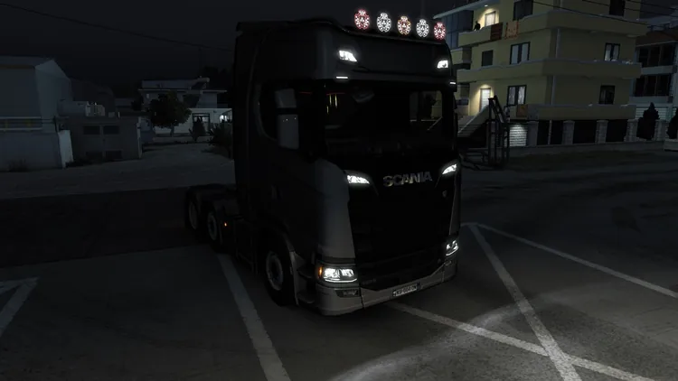 ETS2 1.56 – Scania 2016 Strands LED Freedom Worklight Bar