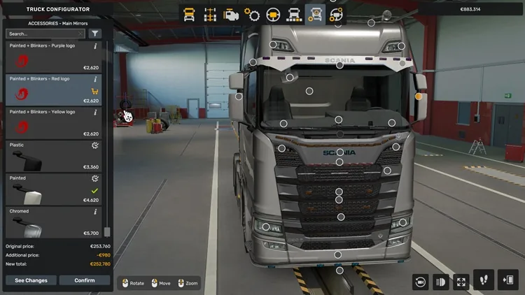 ETS2 1.56 – Scania Lights Pack ETS2 1.56 – Scania Lights Pack