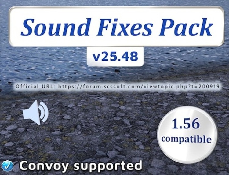 ATS 1.56 – Sound Fixes Pack V25.48