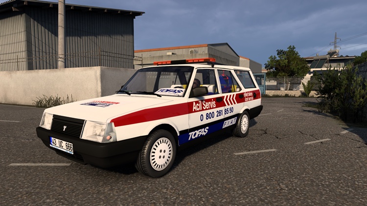ETS2 1.56- Tofas Kartal Emergency Service