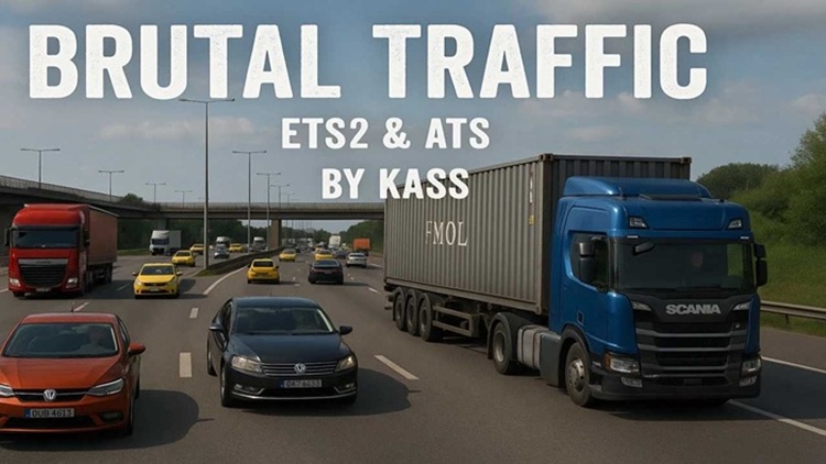ATS 1.57 – Brutal Traffic V6.8