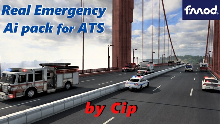 ATS 1.57 – Real Emergency Ai Pack Base Edition