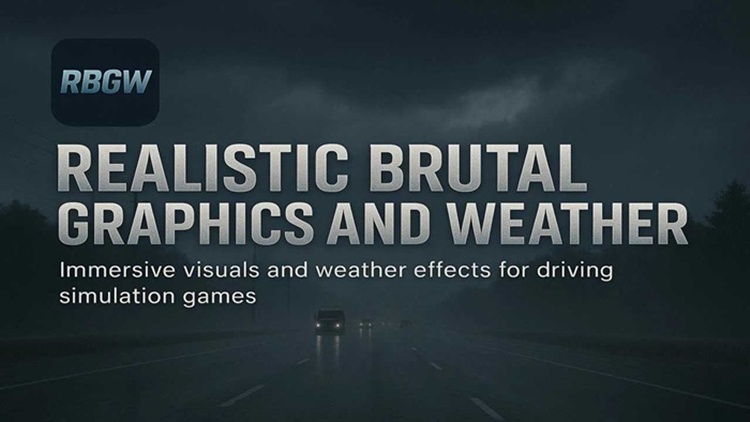 ATS 1.57 – Realistic Brutal Graphics And Weather V9.4