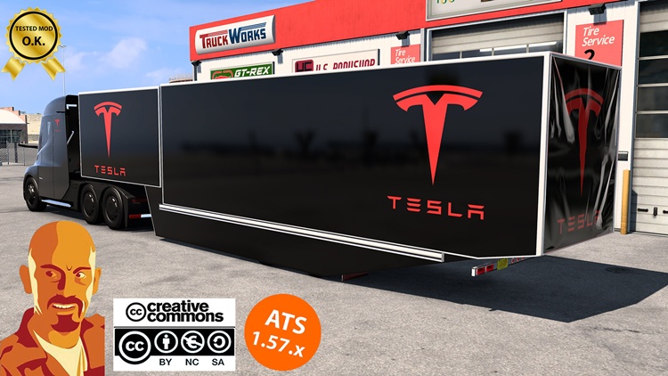 ATS 1.57 – Tesla Trailer V1.0
