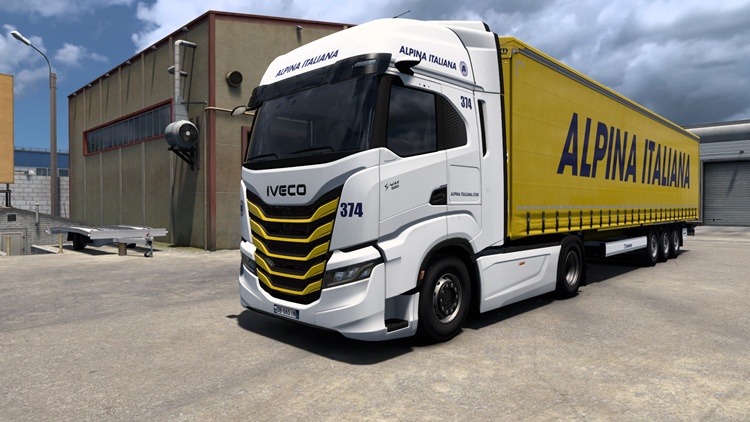 ETS2 1.56 – Alpina Italiana Skin Pack V1.0