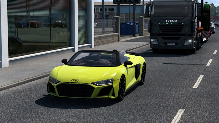 ETS2 1.56 – Audi R8 V10 Spyder 2021 V1.4