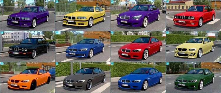 ETS2 1.57 – BMW Traffic Pack