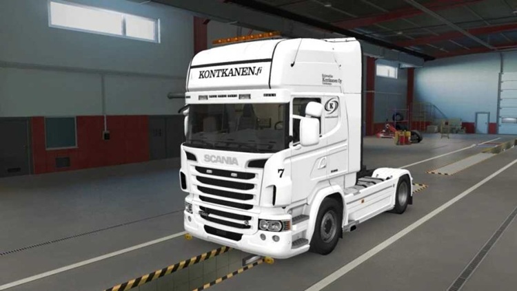ETS2 1.56 – Scania Kontkanen Oy Skin V1.0