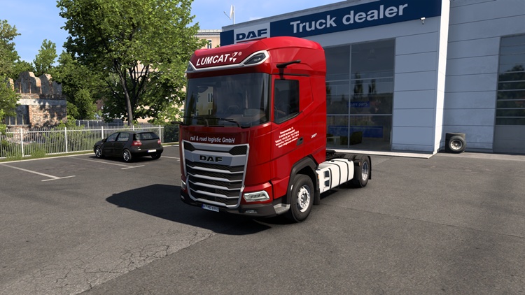 ETS2 1.57 – DAF NGD/XD Lumcat Rail & Road Logistic GmbH Skins