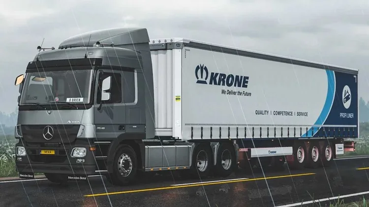 ETS2 1.57 – Mercedes-Benz Actros V6 Open Pipe Sound V1.0