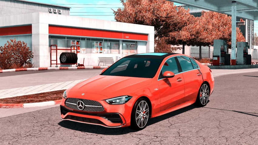 ETS2 1.56 – Mercedes-Benz C300 4Matic (W206) V1.0