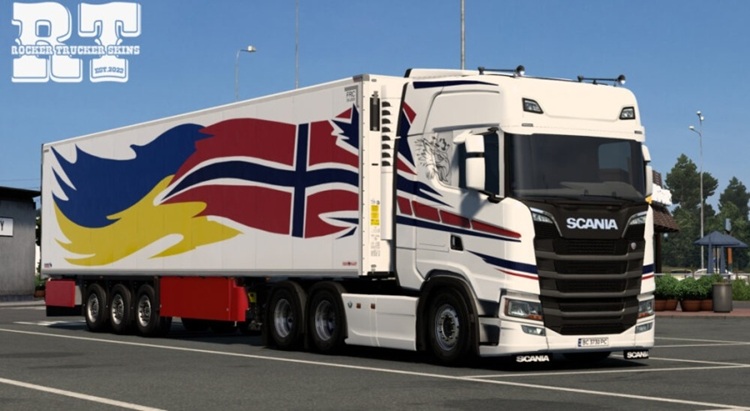 ETS2 1.56 – Norway-Ukraine Skin Pack V1.0
