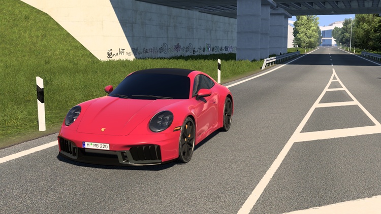 ETS2 1.56 – 2025 Porsche 911 Carrera GTS V1.2