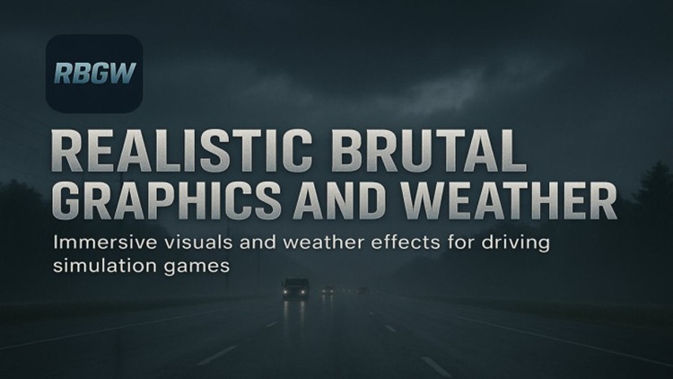 ETS2 1.57 – Realistic Brutal Graphics And Weather V12.5