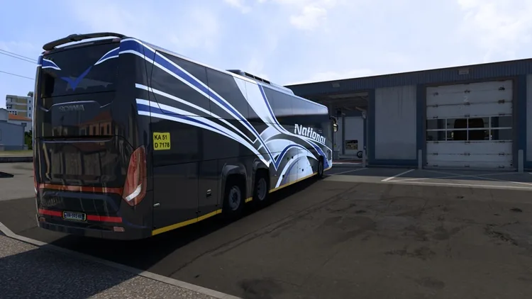 ETS2 1.56 – Scania Touring Bus Mod ETS2 1.56 – Scania Touring Bus Mod