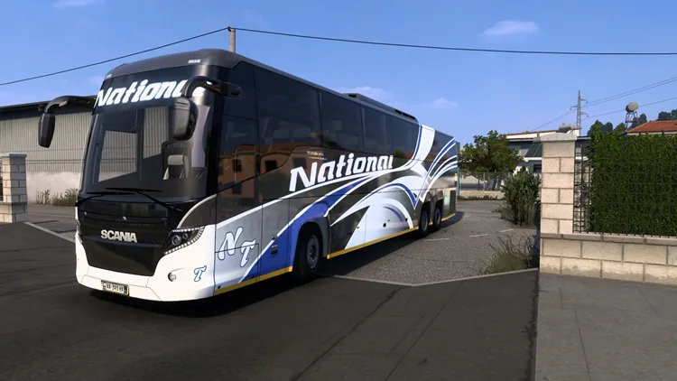 ETS2 1.56 – Scania Touring Bus Mod ETS2 1.56 – Scania Touring Bus Mod