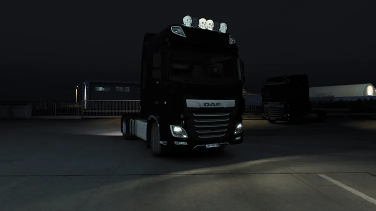ETS2 1.56 – Skulls on Lightbar V1.0 ETS2 1.56 – Skulls on Lightbar V1.0